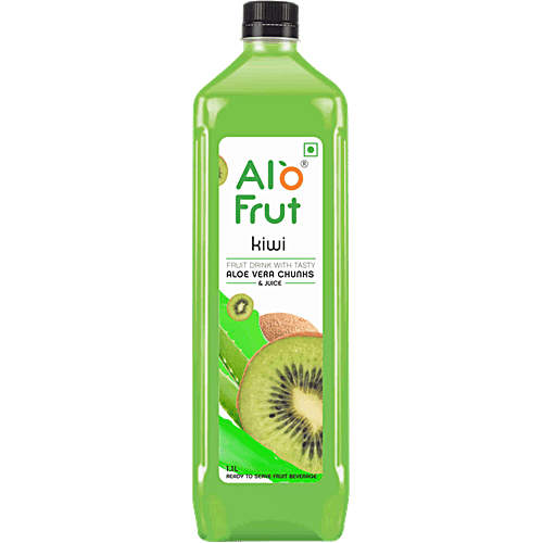 Alo Frut Kiwi Juice With Aloe Vera, 1.1 L Rich Source of Vitamins, Minerals