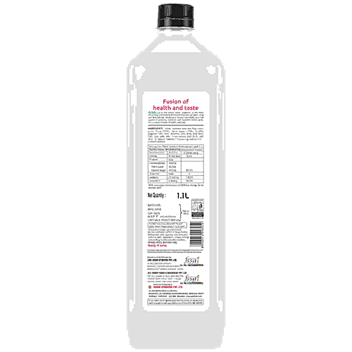 Alo Frut Litchi Juice With Aloe Vera, 1.1 L  Rich Source of Vitamins, Minerals