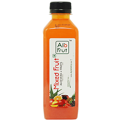 Alo Frut Juice - Mixed Fruit, Aloevera, 300 ml  
