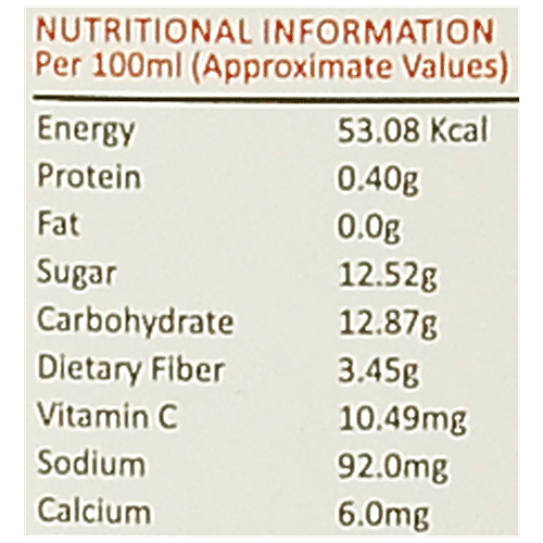 Alo Frut Orange Juice With Aloe Vera, 1 L  Rich Source of Vitamins, Minerals