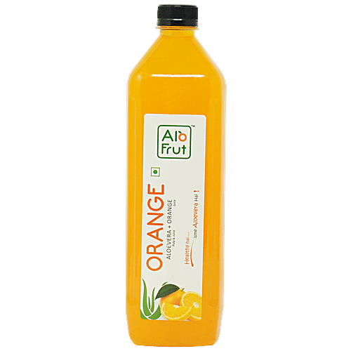 Buy Alo Frut Orange Juice With Aloe Vera Online at Best Price of Rs 120