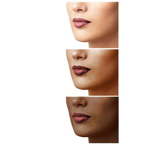 Iba Lipstick - Long Stay Matte, Pure Lips, 4 g M01, Deep Mauve 