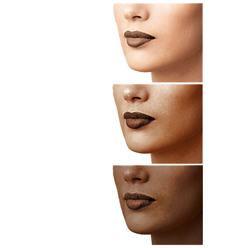 Iba Lipstick - Long Stay Matte, Pure Lips, 4 g M03, Toffee Brown 