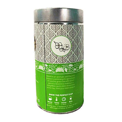 Karma Kettle Shanti Sencha Green Tea With Jasmine - Loose Leaf, 75 g  Zero Fat