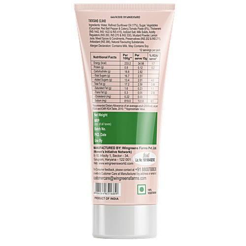 Wingreens Farms Salad Dressing Thousand Island, 180 g  Trans Fat Free