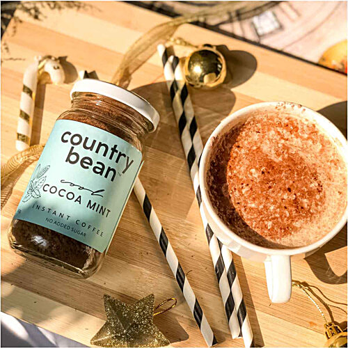 Buy Country Bean Cocoa Mint Flavoured Instant Coffee Online at Best