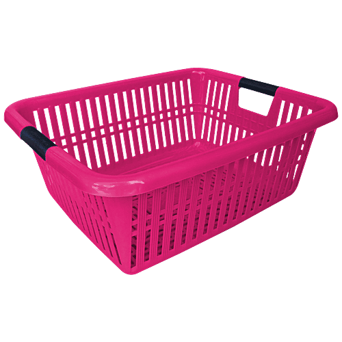 Princeware Kitchen Multiutility Plastic Tray - Pink, Maharaja, 1 pc  Durable With High Endurance