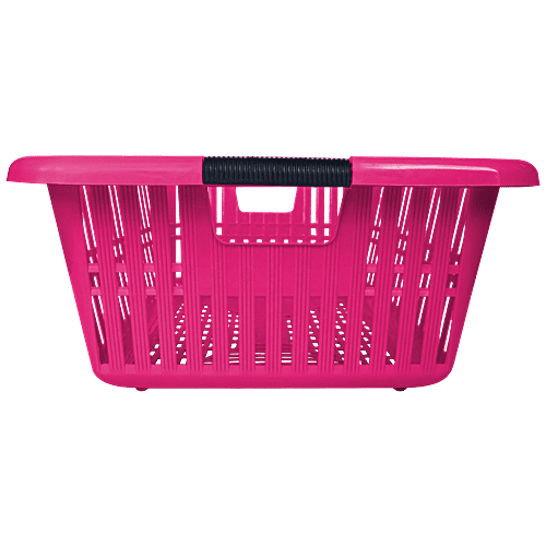 Princeware Kitchen Multiutility Plastic Tray - Pink, Maharaja, 1 pc  Durable With High Endurance