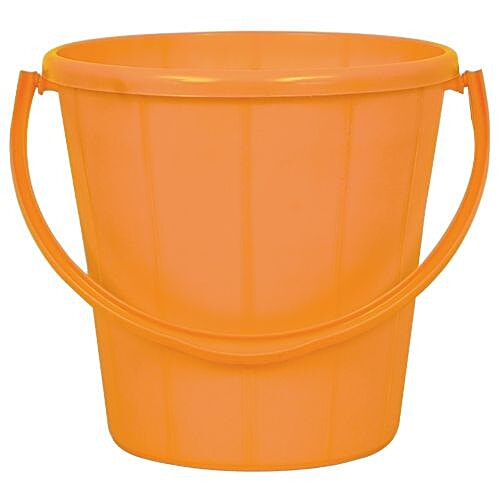Buy Princeware Bathing/Cleaning Bucket Mango Yellow, Frosty, L1086MY