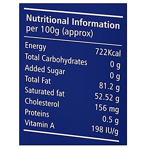 Akshayakalpa Organic Cooking Butter - Unsalted, 500 g Carton