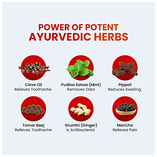 Dabur Red Gel Ayurvedic Toothpaste, 300 g (2 x 150 g)