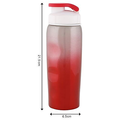 DP Stainless Steel Water Bottle - Red BB 498 3, 600 ml  