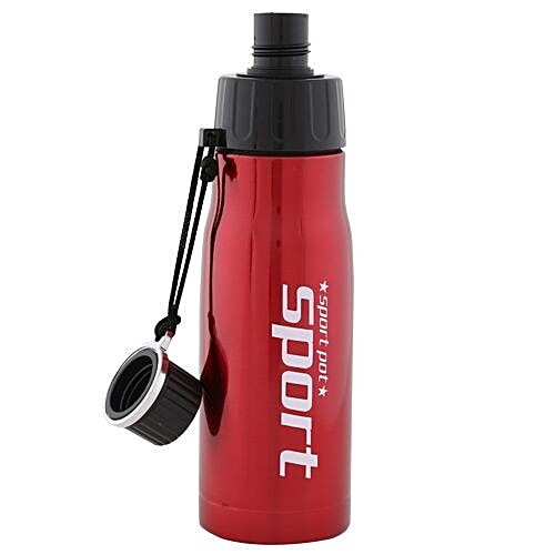 DP Stainless Steel Water Bottle - Red, BB 501 1, 750 ml  Leak Proof