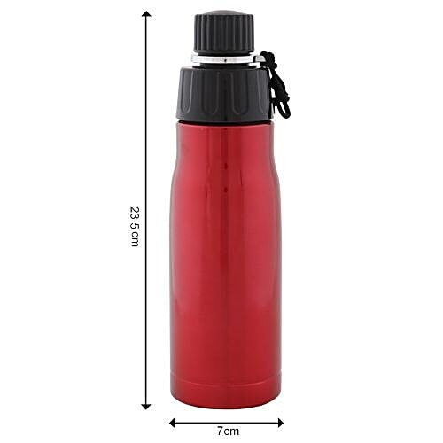 DP Stainless Steel Water Bottle - Red, BB 501 1, 750 ml  Leak Proof
