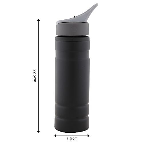 DP Water Bottle - Stainless Steel, Black, BB 510 3, 750 ml  