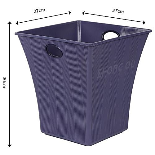 DP Plastic Dustbin/Basket - Multiutility, Dark Blue, BB 620 3, 1 pc  