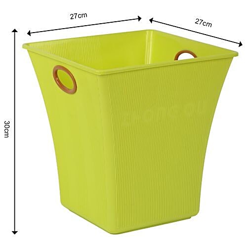 DP Plastic Dustbin/Basket - Multiutility, Green, BB 620 4, 1 pc  