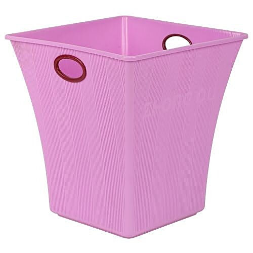 DP Plastic Dustbin/Basket - Multiutility, Pink, BB 620 6, 1 pc  