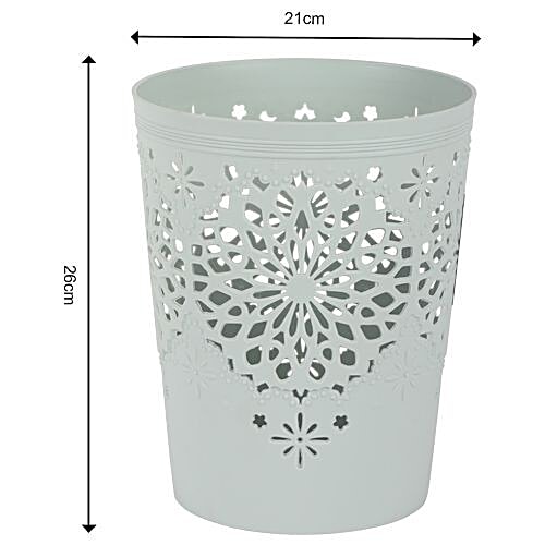 DP Plastic Dustbin/Storage Basket - Multiutility, Blue, BB 681 1, 1 pc  