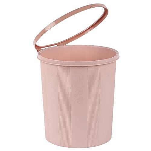 DP Plastic Dustbin/Basket - Multiutility, Pink, BB 683 3, 8 L  