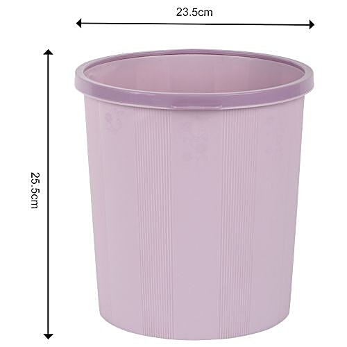 DP Plastic Dustbin/Basket - Multiutility, Purple, BB 683 4, 8 L  