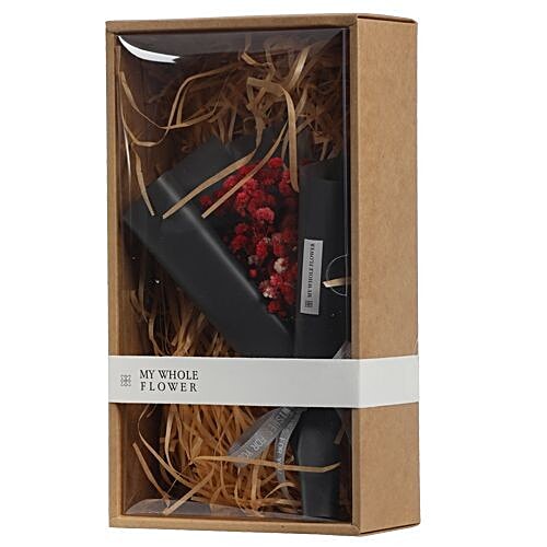 DP Dry Flower Bouquet - Red, BB 411, 1 pc  