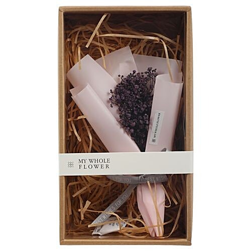 DP Dry Flower Bouquet - Blue, BB 411, 1 pc  