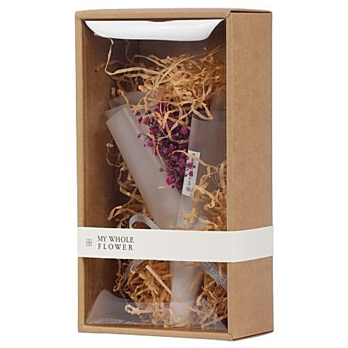 DP Dry Flower Bouquet - Purple, BB 411, 1 pc  