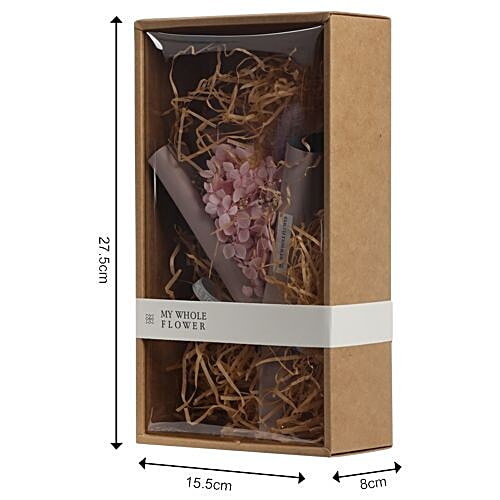 DP Dry Flower Bouquet - Purple, BB 412, 1 pc  