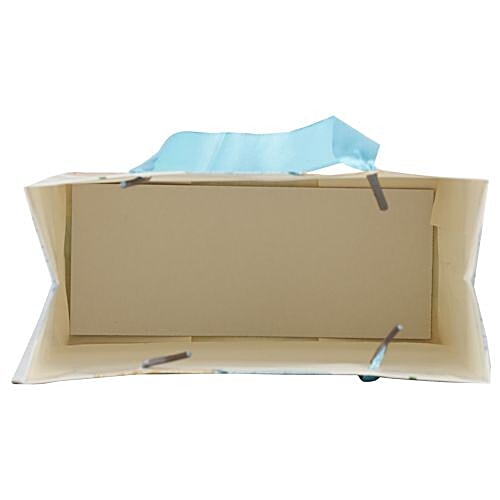 DP Gift/Paper Carry Bag - Small, Multicolour, Leaf Print BB391 S, 3 pcs  