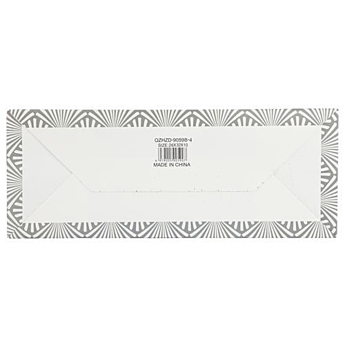 DP Gift/Paper Carry Bag - Grey, BB 394 M, 3 pcs  