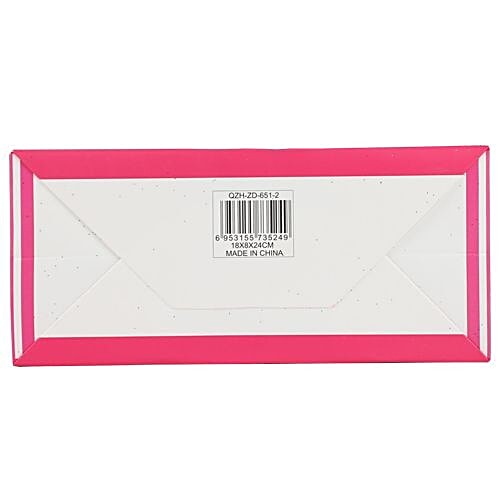 DP Gift/Paper Carry Bag - Medium, Pink & Purple BB 397 M, 3 pcs  