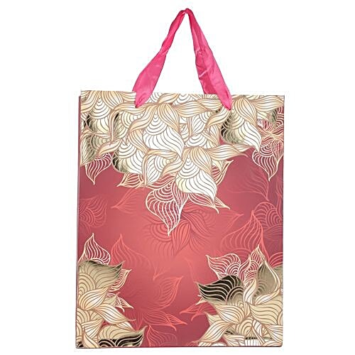 DP Gift/Paper Carry Bag - Medium, Red & Golden BB 398 M, 3 pcs  