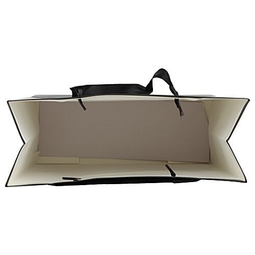 DP Gift/Paper Carry Bag - Medium, Black BB 400M, 3 pcs  