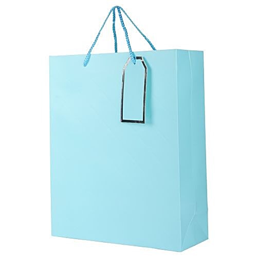 DP Gift/Paper Carry Bag - Medium, Blue BB 405 M, 3 pcs  