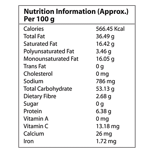 Ramdev Potato Wafer - Salted, 118 g Pouch
