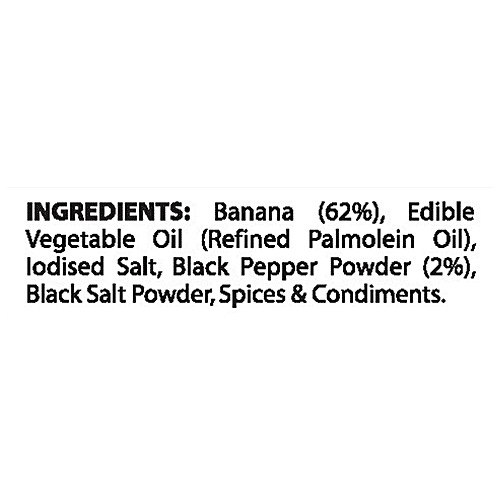 Ramdev Wafer - Banana, Black Pepper, 110 g Pouch 