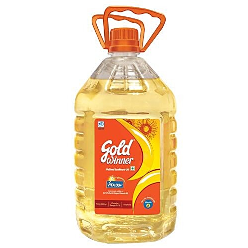 Buy Gold Winner Sunflower Oil Refined Online at Best Price of Rs null