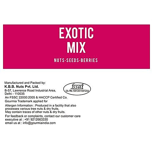 Buy Gourmia Exotic Mix With Nuts, Seeds & Berries Online at Best