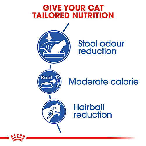 Royal Canin Indoor 27 Dry Cat Food, 2 kg  Feline Health Nutrition, Stool Odour Reduction, Moderate Calorie