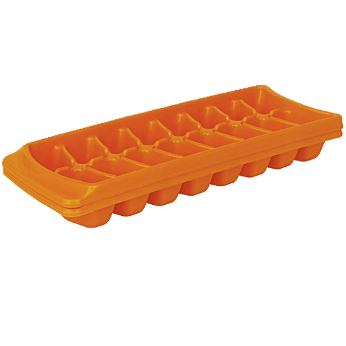 Princeware Ice Cube/ Freezer Tray - Mango Yellow, L5003X2, 2 pcs  