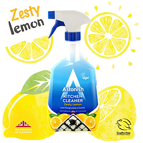 Buy Astonish Kitchen Cleaner Trigger Spray Removes Grease & Dirt Effectively Online at Best