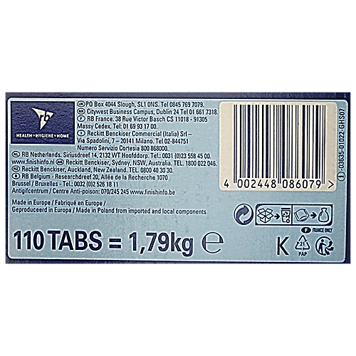 Finish Dishwasher Tablets Powerball Classic, 110 pcs  