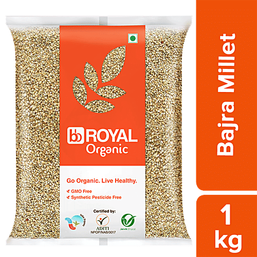 bb Royal Organic - Bajra Wild / Pearl Millet, 1 kg  