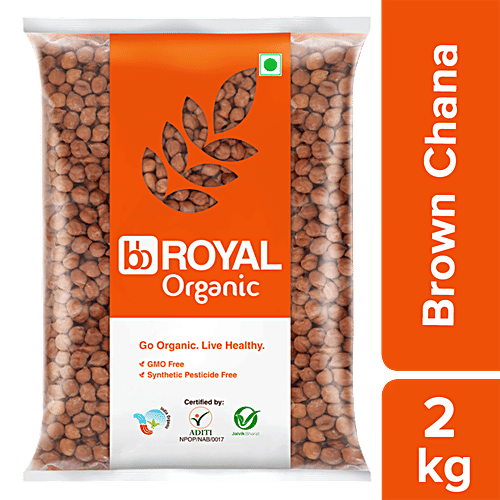 bb Royal Organic - Channa Brown/Kadale Kaalu, 2 kg  
