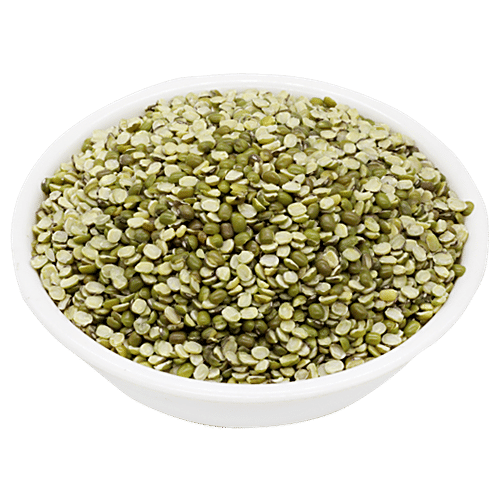 bb Royal Organic - Green Moong Dal (Split), 1 kg  