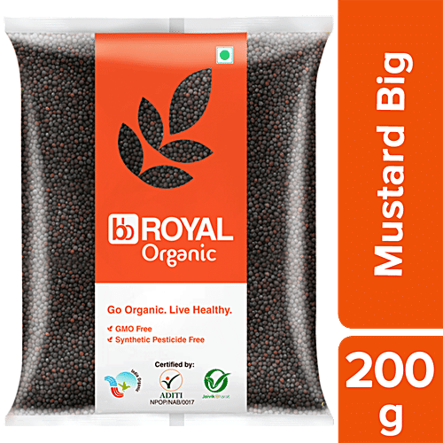 bb Royal Organic - Mustard/Sorsha/Rai Big, 200 g  