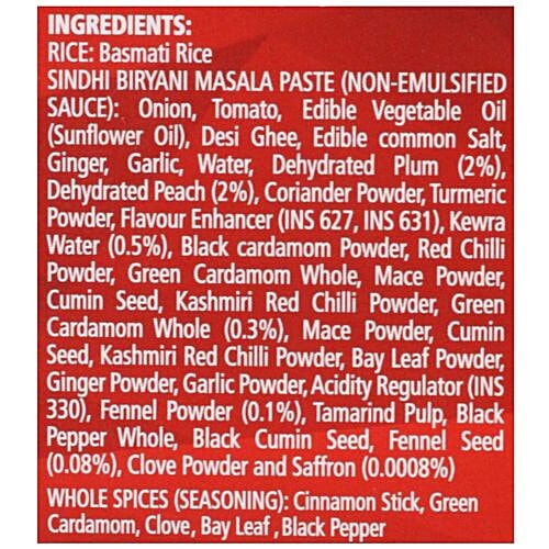 Buy Kohinoor Sindhi Authentic Basmati Biryani Kit Online at Best Price