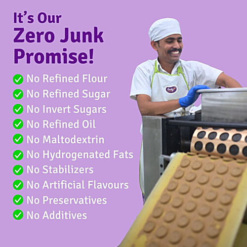 Early Foods Jaggery Millet Cookies - Ragi & Chocolate, No Preservatives & Additives, 130 g  No Preservatives, No Additives