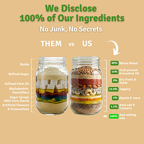 Early Foods Ajwain & Jeera Teething Sticks, 150 g No Preservatives, No Additives, No Milk, No Maida, No Refined Sugar